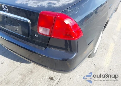 2001 Honda Civic Lx z USA, uszkodzony, nr VIN JHMES16511S001381